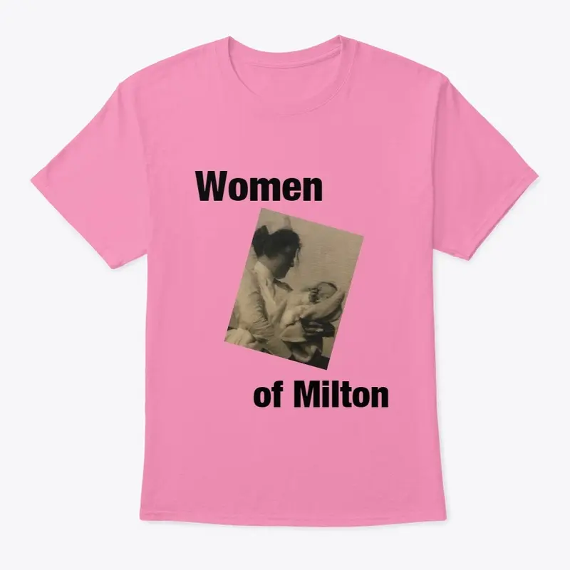 Pink Women of Milton Tee w/Nurse Lydia