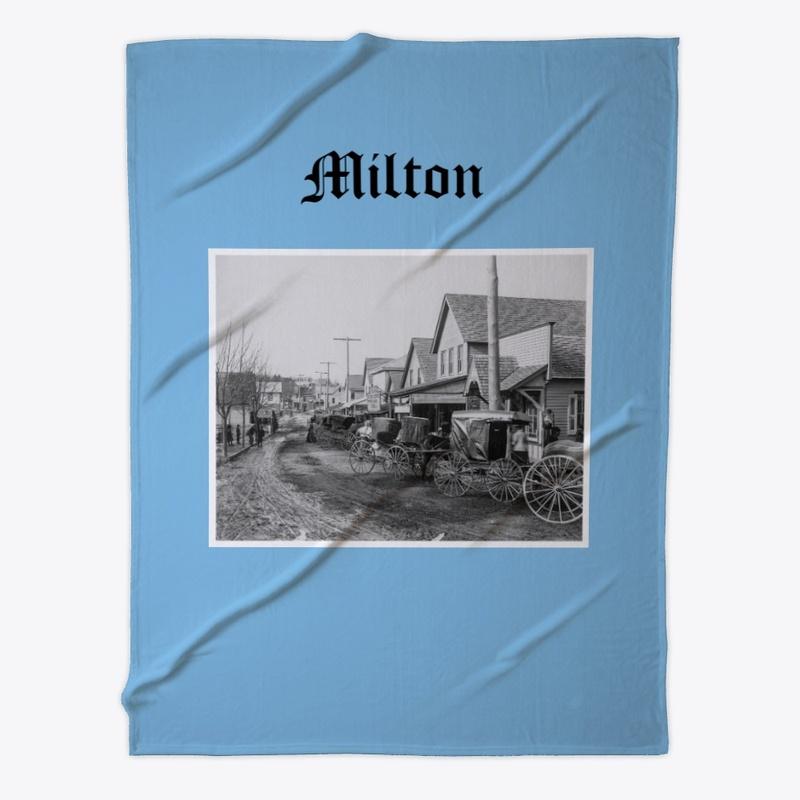 Historic Photo MHS Milton Throw Blanket