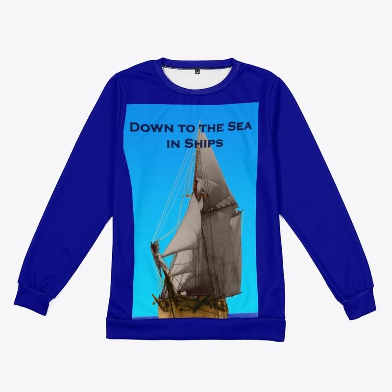 Long Sleeved Tee Down to the Sea 